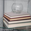 Decorative Book Stack & Glass Bubble 4