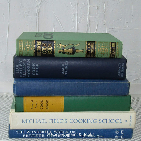 Vintage Cookbooks for Display 6